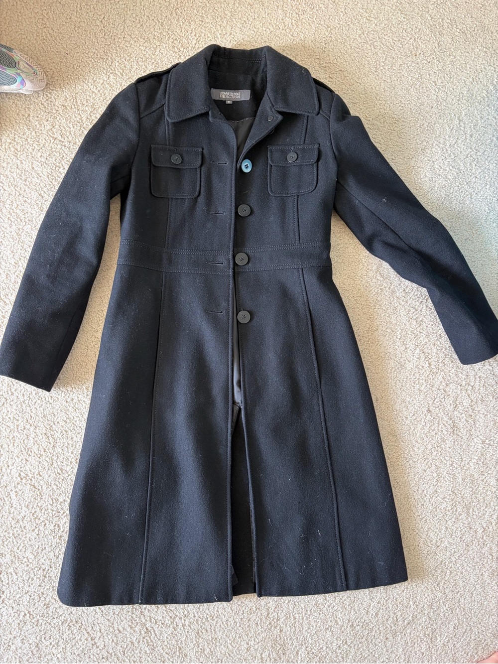 Kenneth Cole Pea Coat, 6 Women’s used